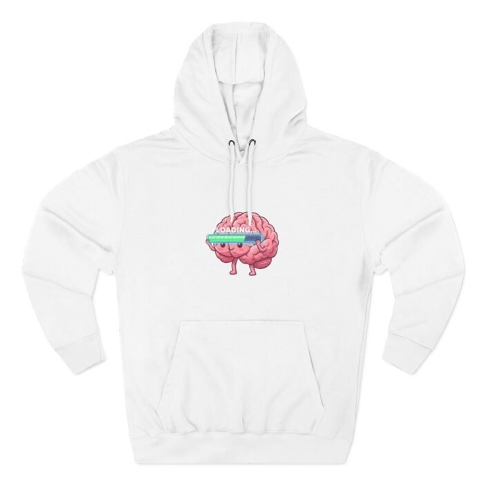 Three-Panel Fleece Hoodie