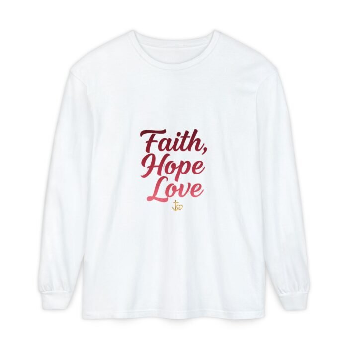 Faith, Hope, Love Long Sleeve Tee
